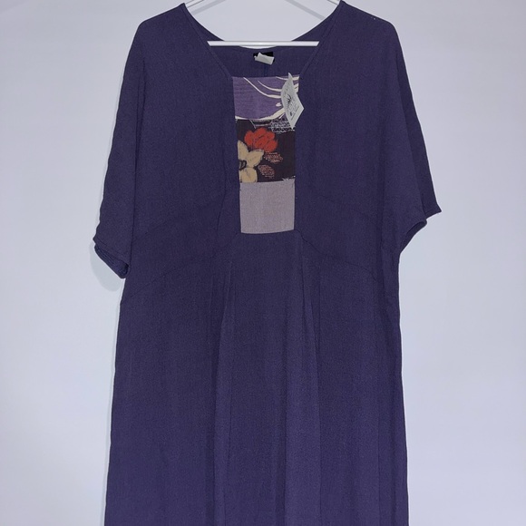 NWT Authentic Oyako purple dress size medium - Picture 3 of 8